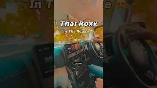 Driving Thar Roxx 😍 #tharroxx #shorts #thar #fortuner #mahindra #automotive #viralshorts #tharlover
