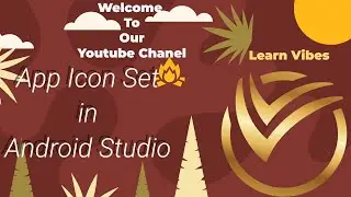 Android Studio Tutorial: How To Set App Icon In Android Studio | 