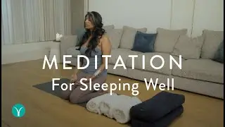 Meditation for Sleeping Well (10 min) [Fall Asleep FAST w/ sleep hygiene tips] 🌙