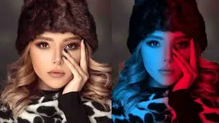 Apply a DUAL LIGHTING Effect In Photoshop Simple Way To Method For Best Results