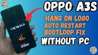 Oppo A3s Stuck on Logo Booting Issue Fix Sd Card Flashing | Oppo a3 Hanging Problem Fix Without Pc |