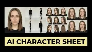 How Fix AI Character Consistency (AI Character Sheet)