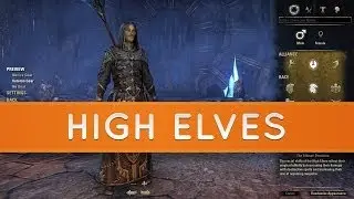 The Elder Scrolls Online: Races - High Elves | Altmer