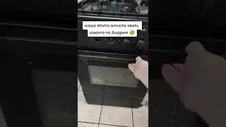 Плита научилась говорить Андрей! Вызываем Андрея! 