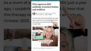 RSV vaccine approved by FDA