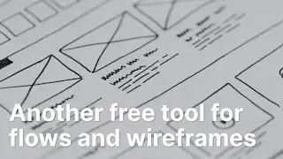 Another free tool for flows and wireframes #free #wireframing #tools #design