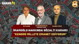 Gözaltına Alınan İmamoğlu'ndan İlk Açıklama 