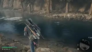 DAYS GONE Get into hot springs swimming