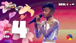 Junior Eurovision 2024: My Top 4 (NEW:🇳🇱,🇲🇹)