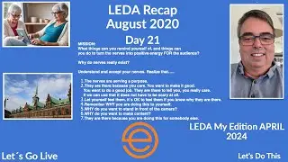 LEDA Recap – Day 21 Why do nerves really exists? 