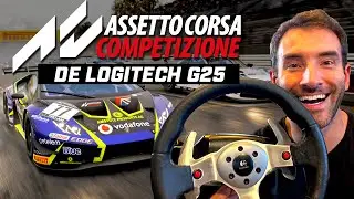 Logitech G25 no Assetto Corsa Competizione - Vitor Genz