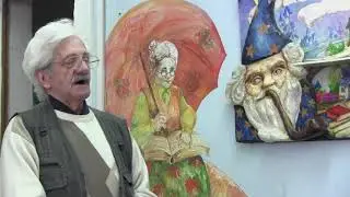 Василий Рыбка - поэт из Ялты на презентации Альманаха 