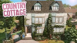 COUNTRY COTTAGE for Judith Ward's SISTER 🐾 Rebuild Henford-on-Bagley | The Sims 4: Speed Build