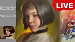 Mastering Portrait Painting: A Step-by-Step Guide with Color Theory Tips - Natalie Portman