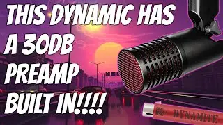 A 48v Dynamic Microphone!? - sE Electronics DynaCaster Unboxing, Review, Sound Test