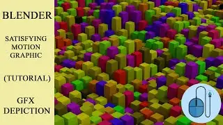 Satisfying Motion Graphic Using Geometry Node | Blender Tutorial
