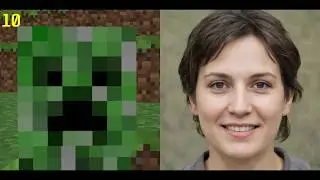 AI generates Human Creeper Face (StyleGAN2) [May 2020] [1164 Views]