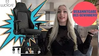 BEKANNTGABE DES GEWINNERS! NOBLECHAIR GEWINNSPIEL!   | LUCY CAT