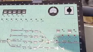 Playing with simulator of the control panel