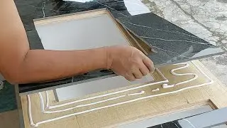 Installing Granite Using Wood Glue