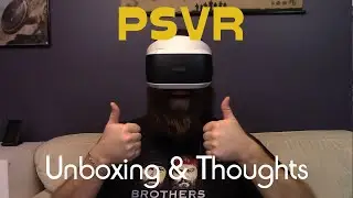 playstation VR black friday unboxing and thoughts