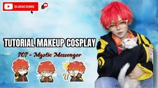 Makeup Cosplay Otome Game | #mysticmessenger  - 707 Saeyoung Choi