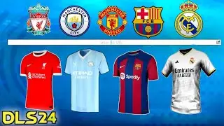 DLS 24 | How to Import All Team Kits 23/24 For Dream League Soccer 2024