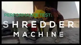 SHREDDER MACHINE - INDONESIAN INSTITUTE OF SCIENCES (LIPI)