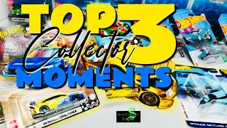 TOP 3 MOMENTS Hot Wheels COLLECTORS LIVE FOR! New Release - Super Treasure Hunt - Grail - Peg Hunt
