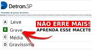 MULTA LEVE, MÉDIA, GRAVE OU GRAVÍSSIMA? COMO SABER O TIPO DE INFRAÇÃO - PROVA DO DETRAN - CONCURSOS