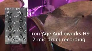 Iron Age Audioworks H9 - 2 mic setup recording Demo Mono