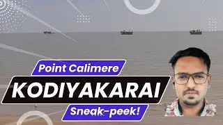 Kodiyakarai / Point Calimere - A sneak peek at the beach