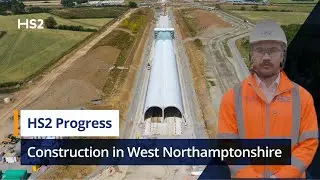 HS2 Progress 🚄 | Major milestones across key 8-mile stretch of Britain's new high speed railway 🏗️