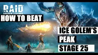 RAID SHADOW LEGENDS GUIDE: WEIRDLY BEST TEAM FOR ICE GOLEM 25