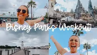 WORKOUT WITH ME AT WALT DISNEY WORLD + d23 chats!!