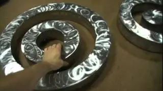 Welded Metal Art Rings