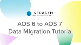 AOS 6 to AOS 7 Data Migration Tutorial