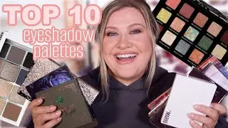 I TRIED 50+ EYESHADOW PALETTES IN 2024 & THESE WERE THE BEST!