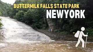 Buttermilk Falls State Park Ithaca NY | Exploring Finger Lake Upstate