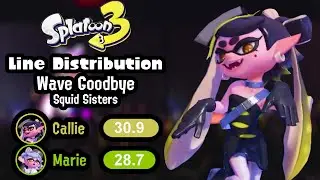 Squid Sisters - Wave Goodbye | Line Distribution [Splatoon 3]