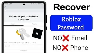Как сбросить пароль Roblox без электронной почты (2025) - Сброс учетной записи Roblox