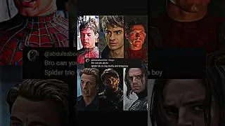 Spiderman Trio vs Super Soldier Trio @abdulsaboor2004. #spiderman #soldierboy #captainamerica