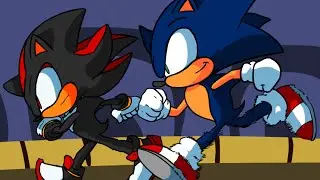 Confrontation in the Space Colony ARK (Sonic Adventure 2 Animation)