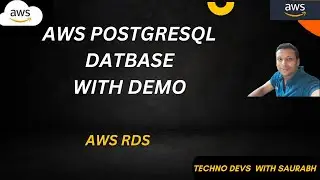 AWS RDS PostgreSQL Database Tutorial with Demo