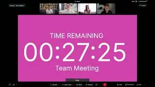 Video Timers for Zoom, Teams and Webex