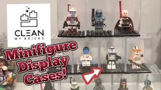 CleanMyBricks LEGO Minifigure Display Case Review!