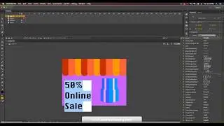 Adobe Animated CC  Stunning Web Banner   Free 2D Animation Lessons   06   Part 1