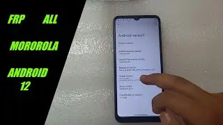 REMOVE GOOGLE ACCOUNT ALL MOTOROLA ANDROID 12 ✅