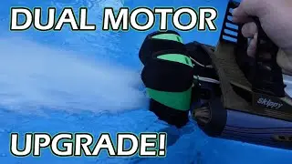 Dual Jet Motor Upgrade for 3D Printed Dinghy RC Boat (3DSets Skippy)