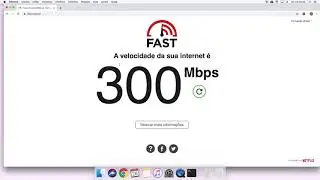 Como fazer um teste de velocidade e latência ping no Mac